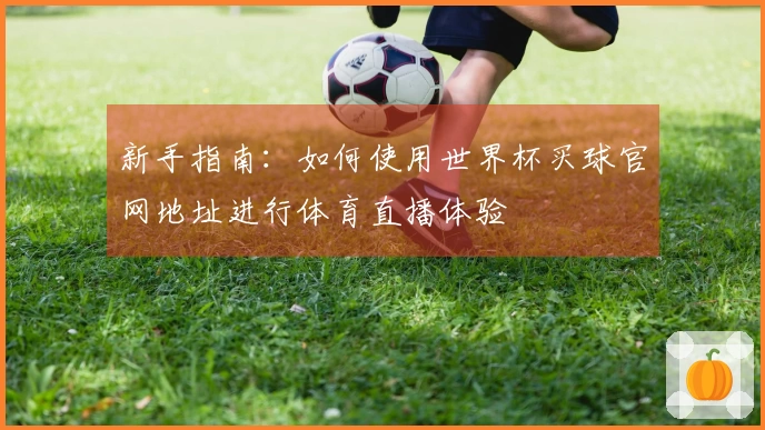 新手指南:如何使用世界杯买球官网地址进行体育直播体验